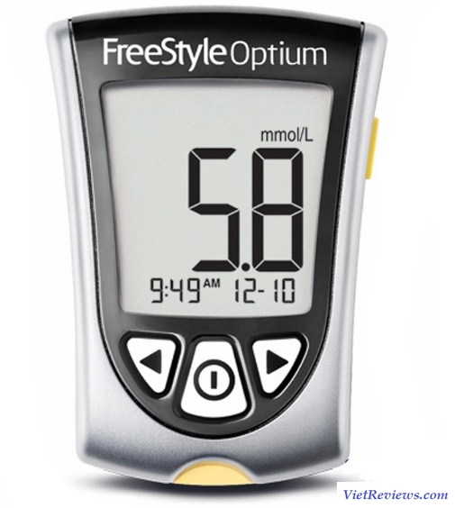 Máy đo đường huyết Abbott Freestyle Optium